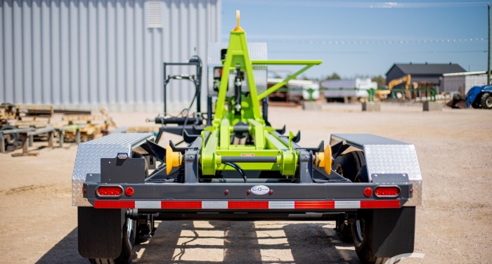 CL182APH16 - Trailer 2 axles Bumper Pull 18K Capacity - for 16 to 18 foot containers