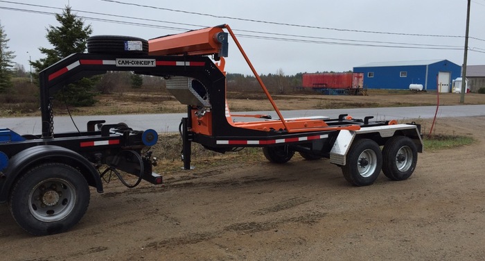 CL202GN10- Trailer 2 axles Goose neck 20K Capacity - for 10 to 12 foot containers